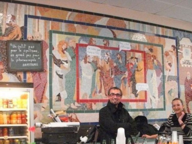 La mosaïque SECALL de la cafét